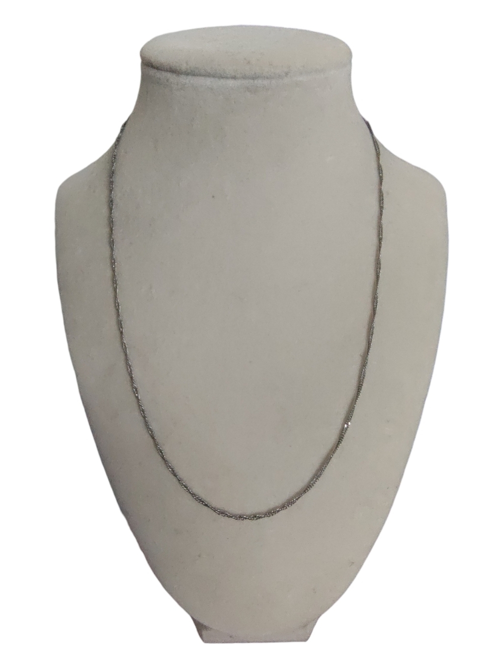 18K Gold Plated Chain Necklace Dainty Minimalist Layering Chain 18”